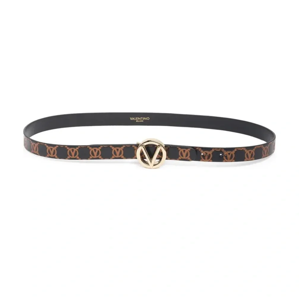 NWT VALENTINO BY MARIO VALENTINO Baby Monogram Logo Leather Belt - Picture 11 of 11